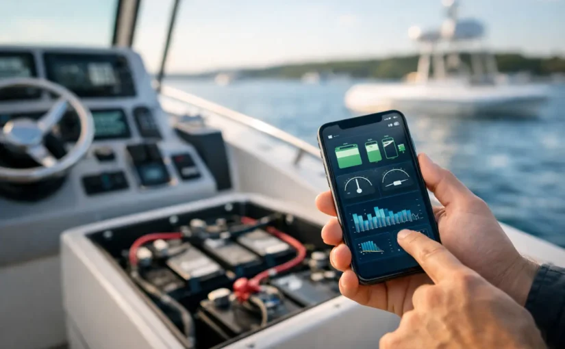 What a Boat Battery Monitoring App Should Do