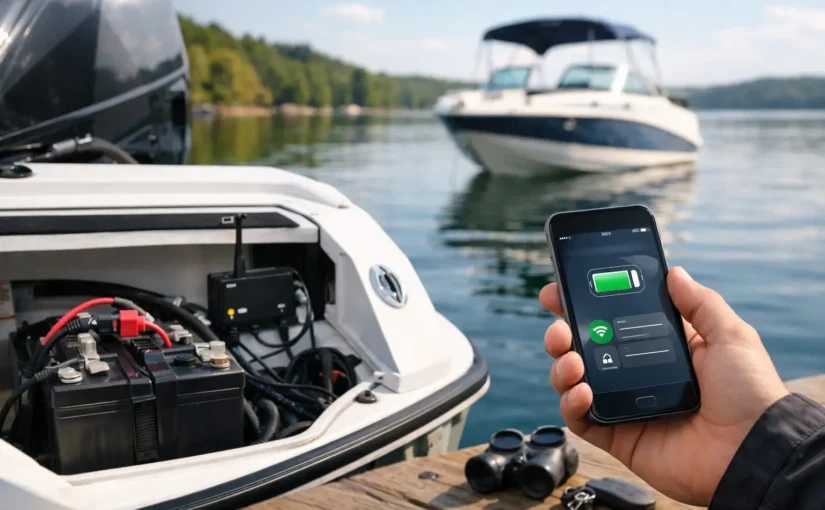 How to Prevent Dead Boat Batteries Remotely